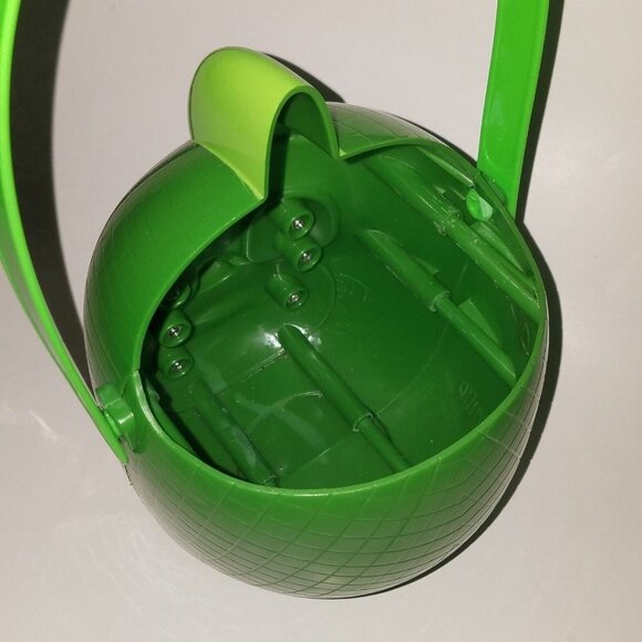 NEW Gekko PJ Masks Power Lizard Halloween Costume Toddler OS + Candy Bucket Lot - Picture 7 of 8